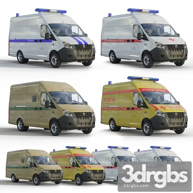 Gazel Next 2 3D Model Download