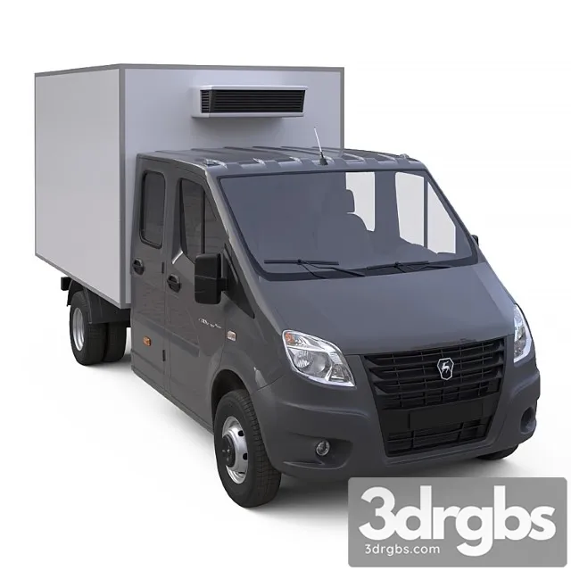 Gazelle Nekht Two Row cabin 3D Model Download