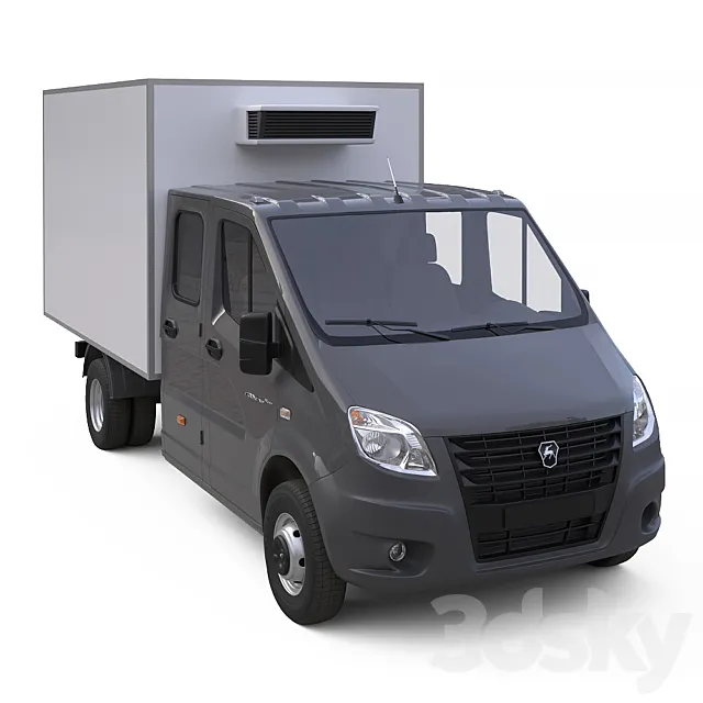 Gazelle NEXT (double row cab) 3DModel