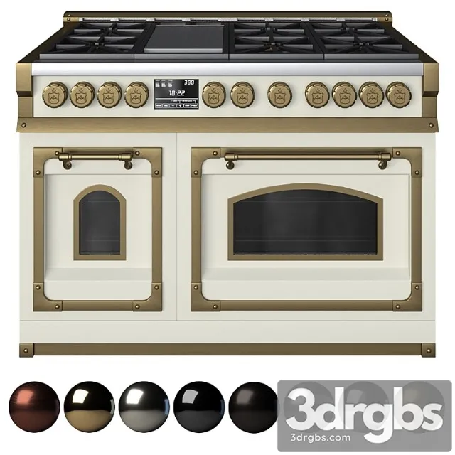 Gazovaia Plita Fiorentina Ogg486fc 3D Model Download