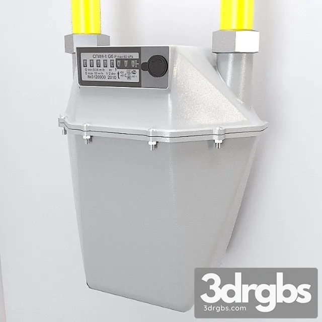 Gazovyi Schietchik Sgmn 1 3D Model Download