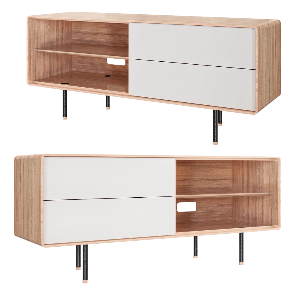Gazzda – Sideboard Fina 3D Model Gazzda – Sideboard Fina 3D Model