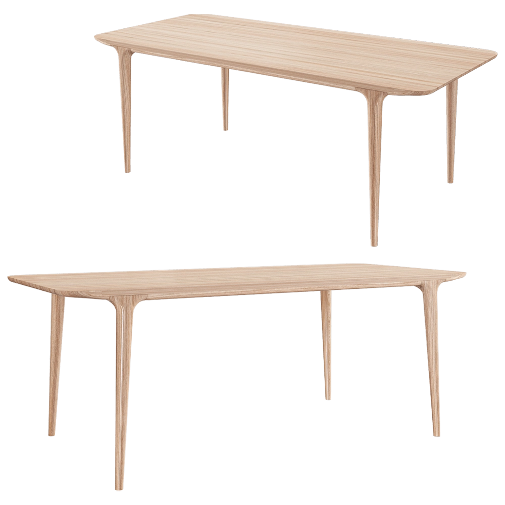 Gazzda – Table Fawn 3D Model Gazzda – Table Fawn 3D Model
