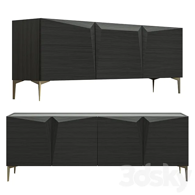 GD Arradamenti ROSA DEI VENTI storage sideboard 3DModel GD Arradamenti ROSA DEI VENTI storage sideboard 3DModel