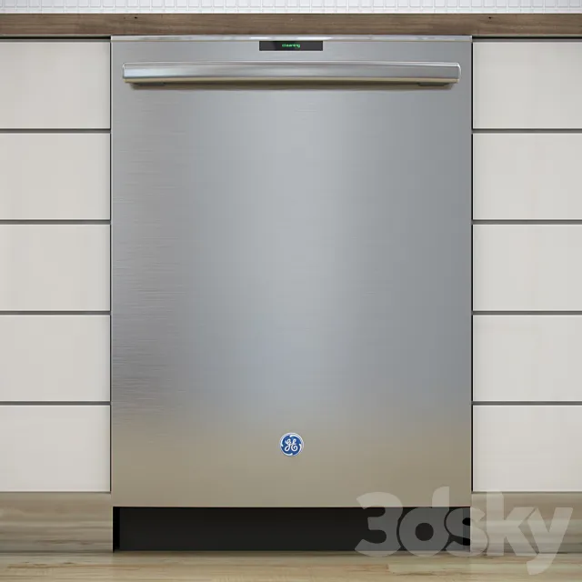 GE Profile Dishwasher 3D Model