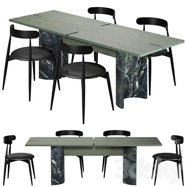 GEA Dining Table 3D Model