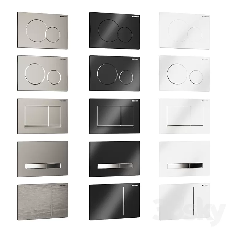 Geberit sigma 3D Model