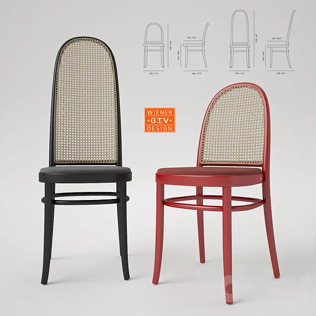 Gebruder Thonet Vienna Morris 3DModel