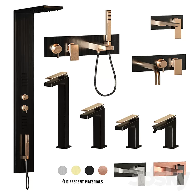 GEDA KIMO SET 1 3D Model