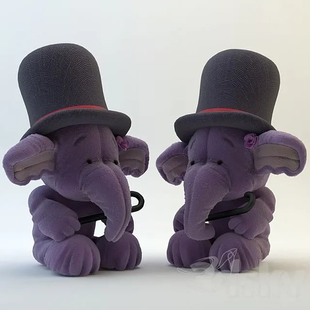 Geddy Elephant 3D Model Geddy Elephant 3D Model