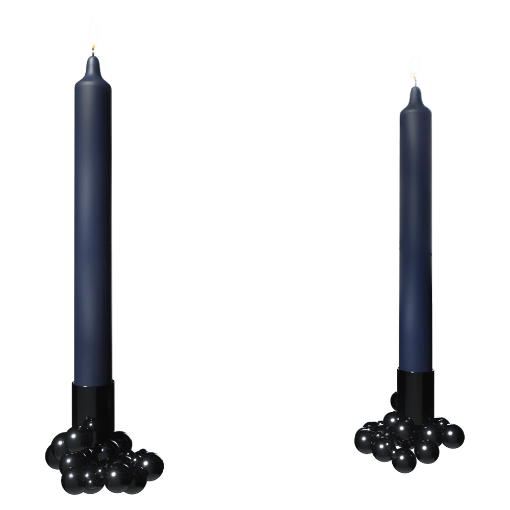 Gejst  – Candlelight Molekyl 1 black – Minor Flaws 3D Model