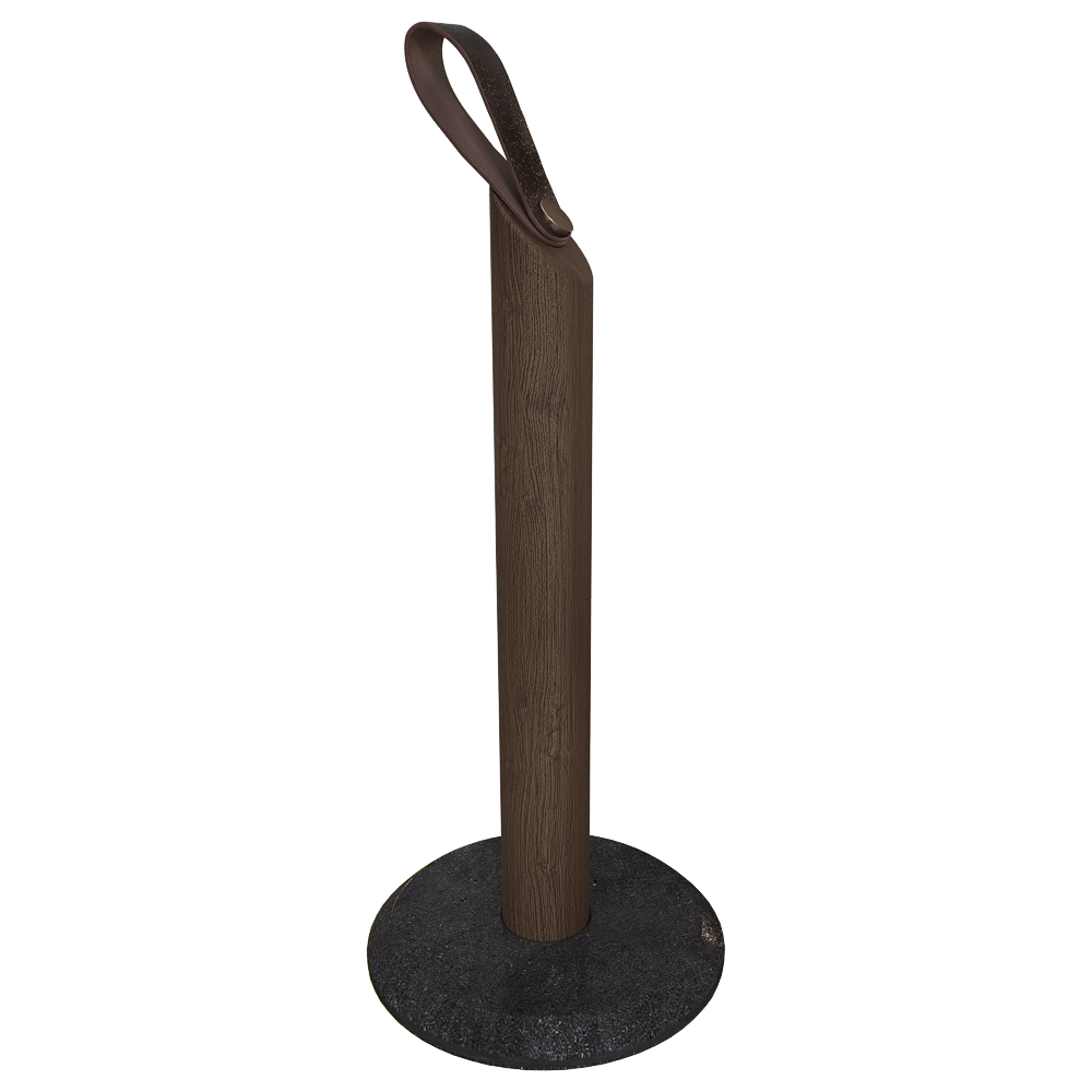 Gejst  – Kitchen roll holder Grab smoked oak 3D Model