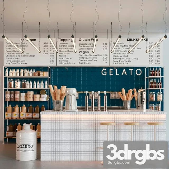 Gelato 3D Model Download