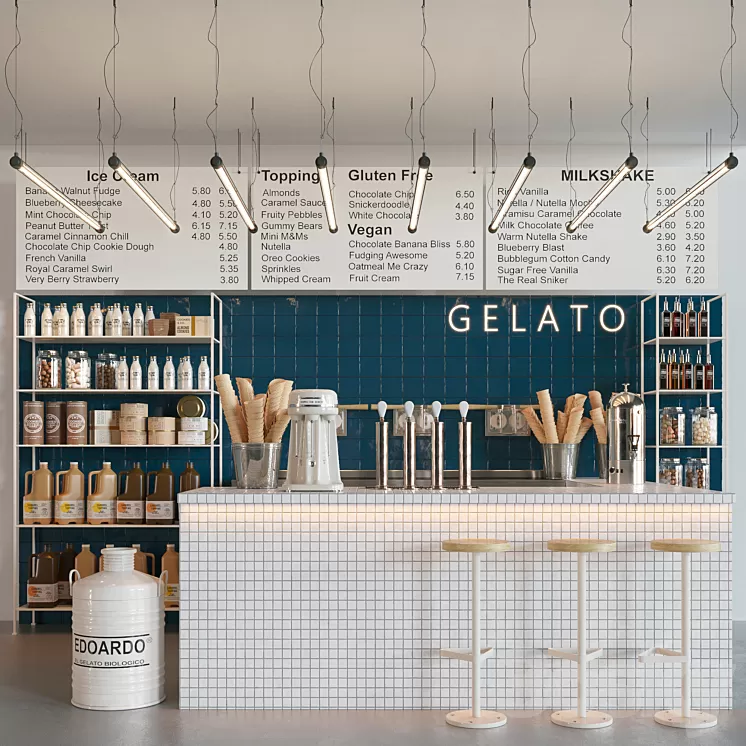 Gelato 3D Model