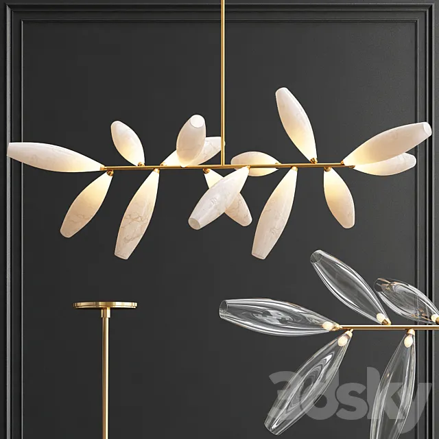 Gem chandelier 3DModel