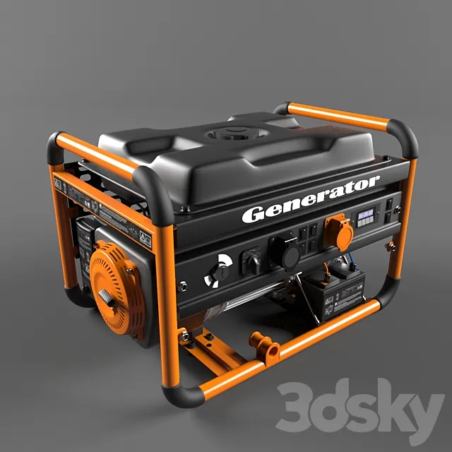 Generator 3D Model