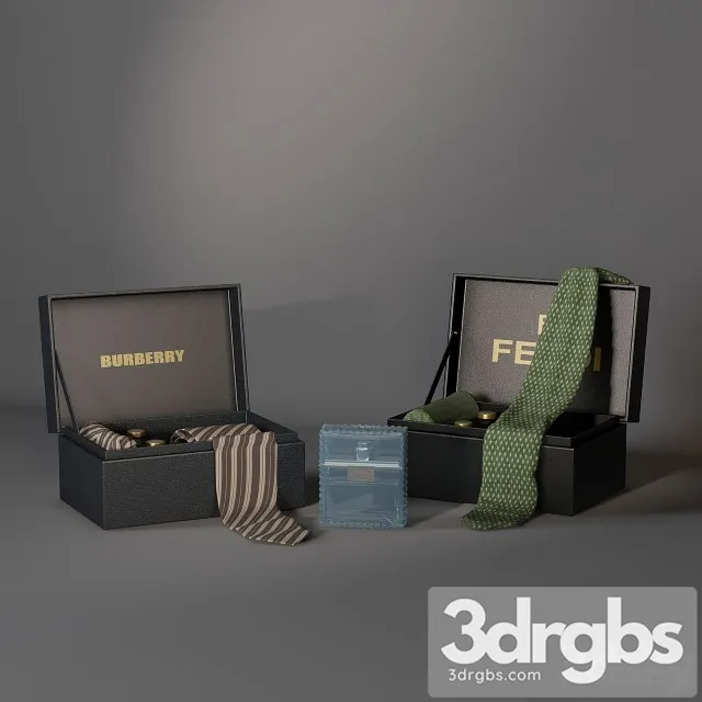 Gentleman Set 3D Model Download