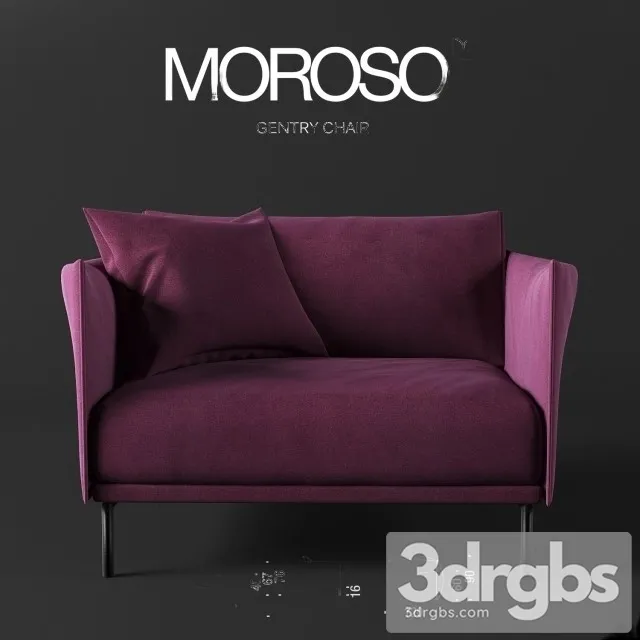 Gentry Chair By Moroso 01 3D Model Download Gentry Chair By Moroso 01 3D Model Download