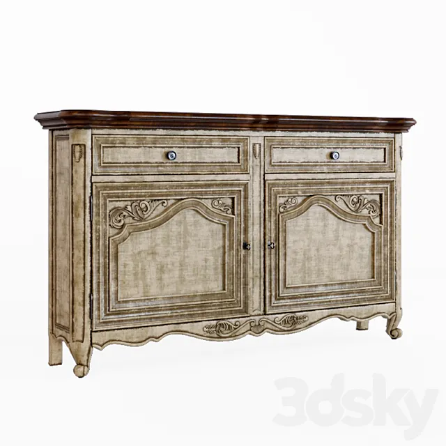 Gentry Sideboard 3D Model