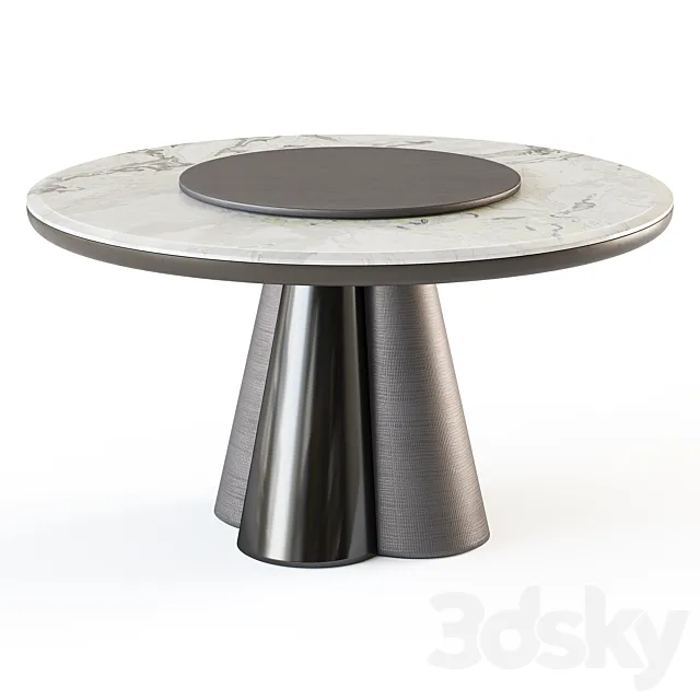 GEO round tables by CEPPI 3D Model GEO round tables by CEPPI 3D Model