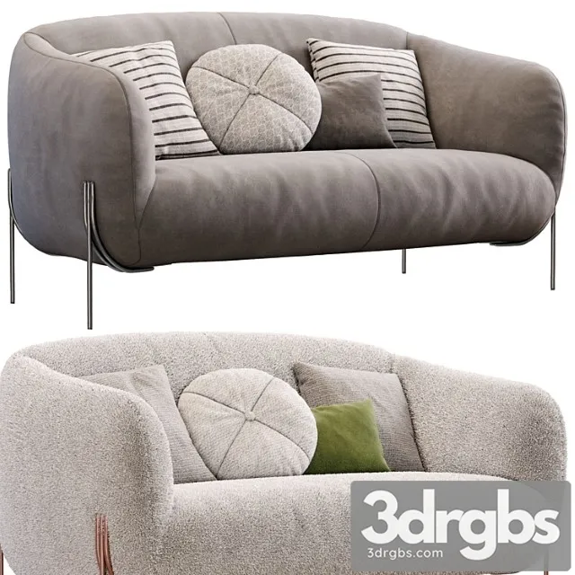 Geo Sofa By Saba 3D Model Download Geo Sofa By Saba 3D Model Download