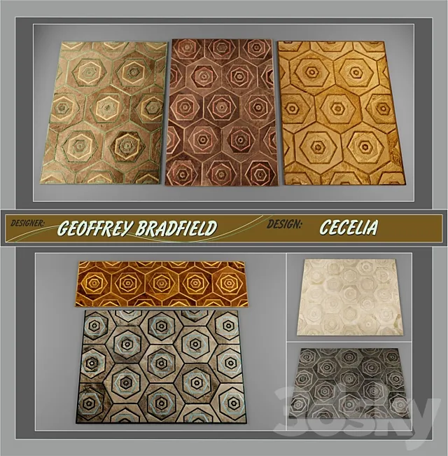 GEOFFREY BRADFIELD CECELIA 3D Model GEOFFREY BRADFIELD CECELIA 3D Model