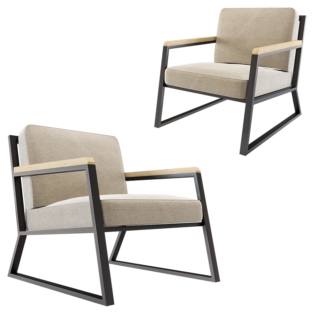 Geometria Loft – Armchair km-2 3D Model