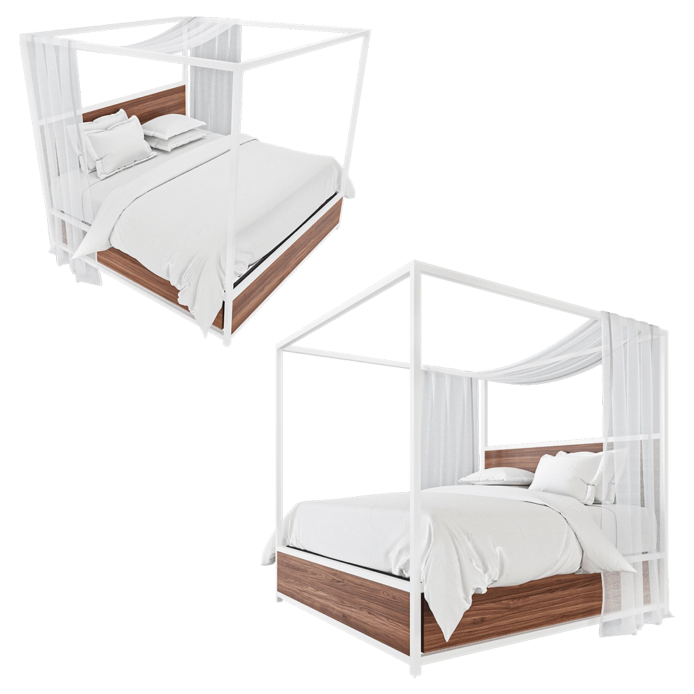 Geometria Loft – Bed cube 3D Model Geometria Loft – Bed cube 3D Model
