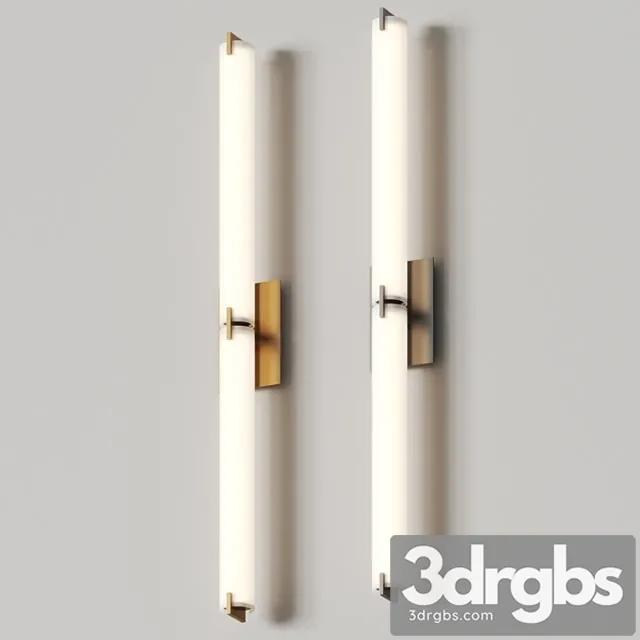 George kovacs tube double led bar wall lamp 3D Model Download George kovacs tube double led bar wall lamp 3D Model Download