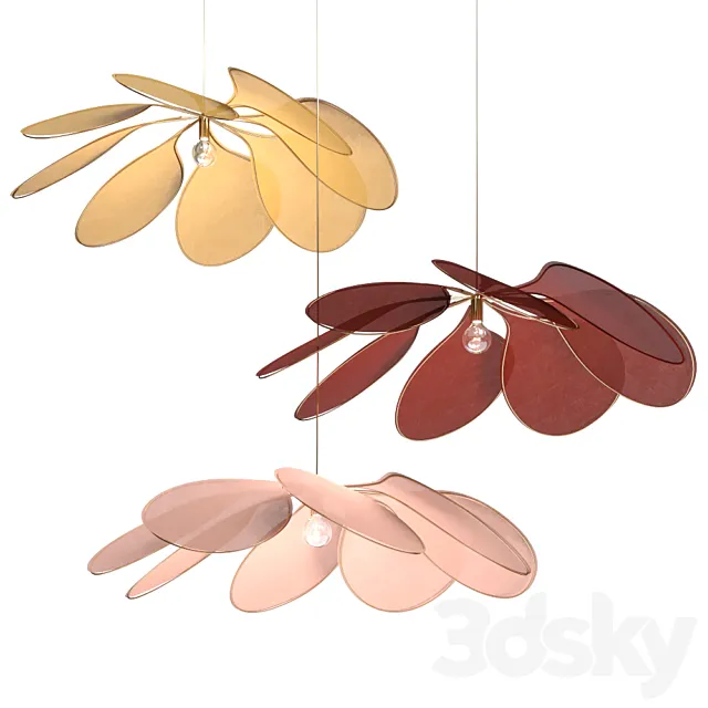Georges Ceiling Light Blade 3D Model