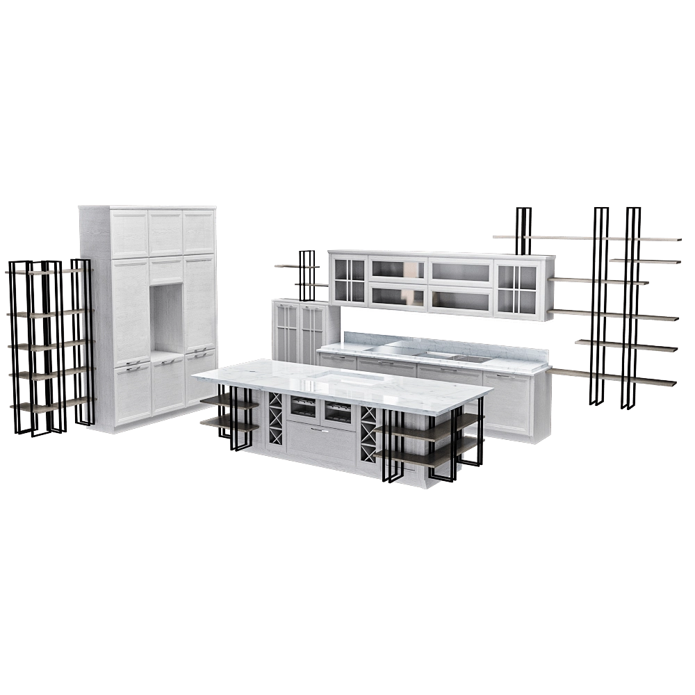 Geos Ideal – Kitchen Freda 3D Model