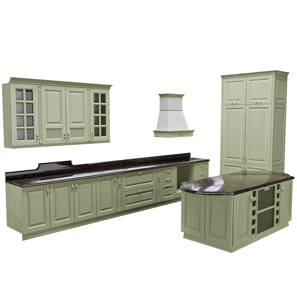 Geos Ideal – Kitchen Simona 3D Model