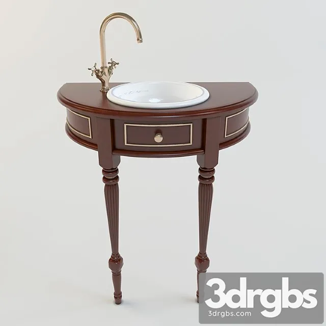 Gerbeau Bathroom Console 3D Model Download Gerbeau Bathroom Console 3D Model Download