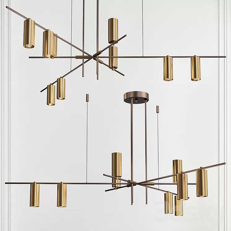 Gerhort Chandelier No. 1 3D Model