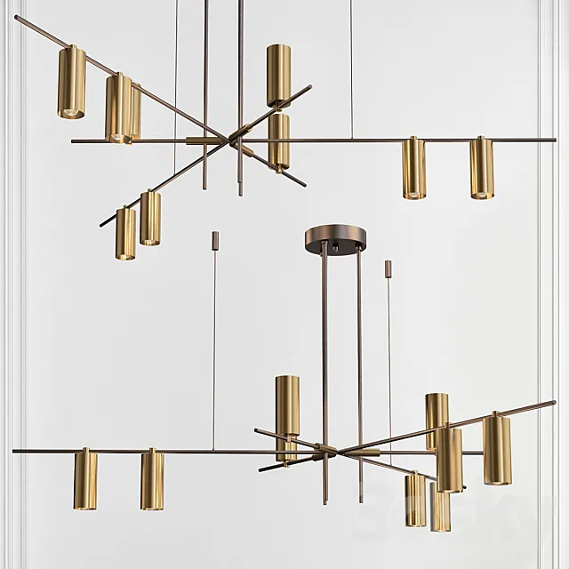 Gerhort Chandelier No. 1 3DModel Gerhort Chandelier No. 1 3DModel