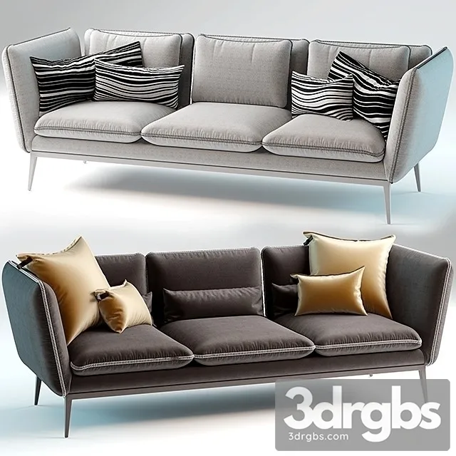 German Sofa Set Dialto 01 3D Model Download German Sofa Set Dialto 01 3D Model Download
