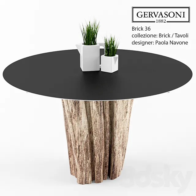 Gervasoni Brick 36 3D Model