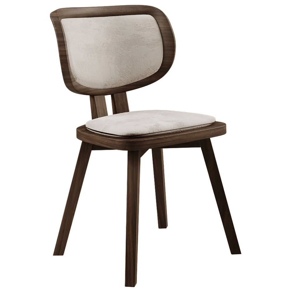 Gervasoni – Chair Gray 22 3D Model
