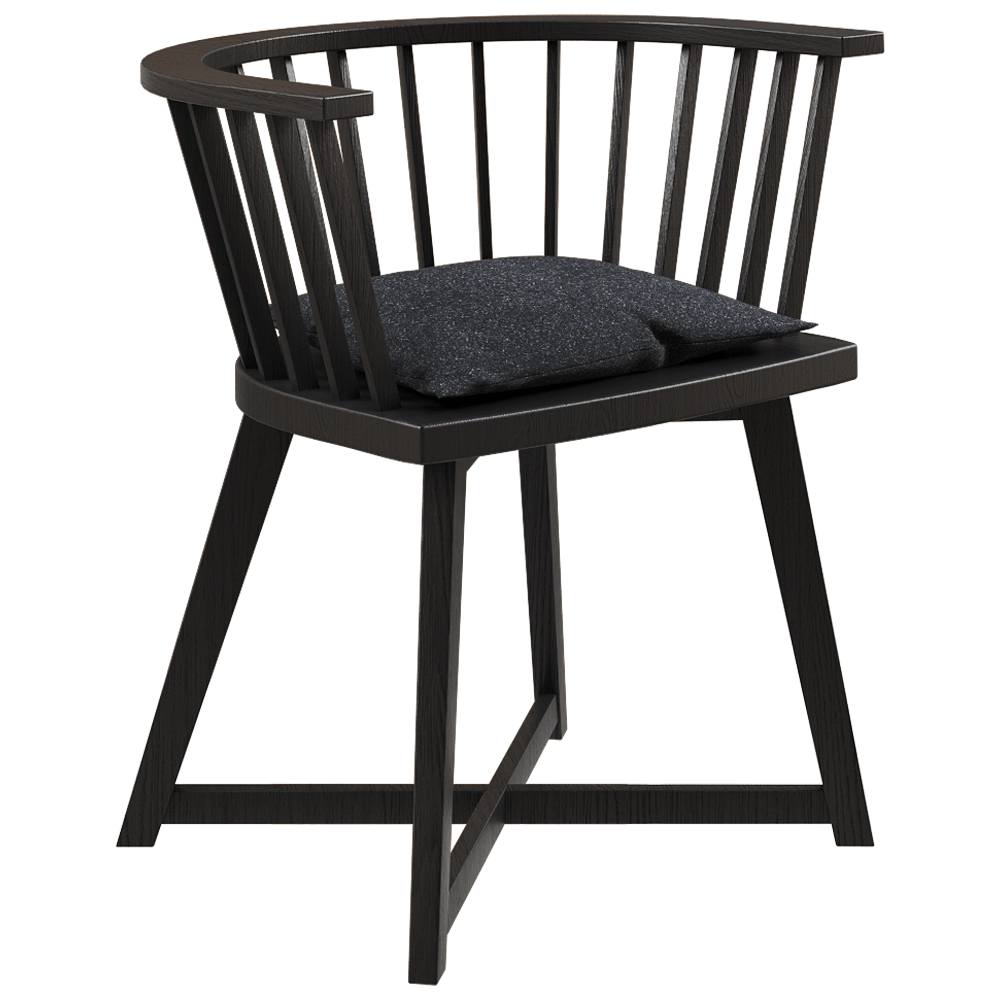 Gervasoni – Chair Gray 24 3D Model