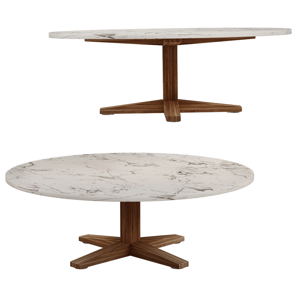 Gervasoni – Coffee table Jeko 3D Model