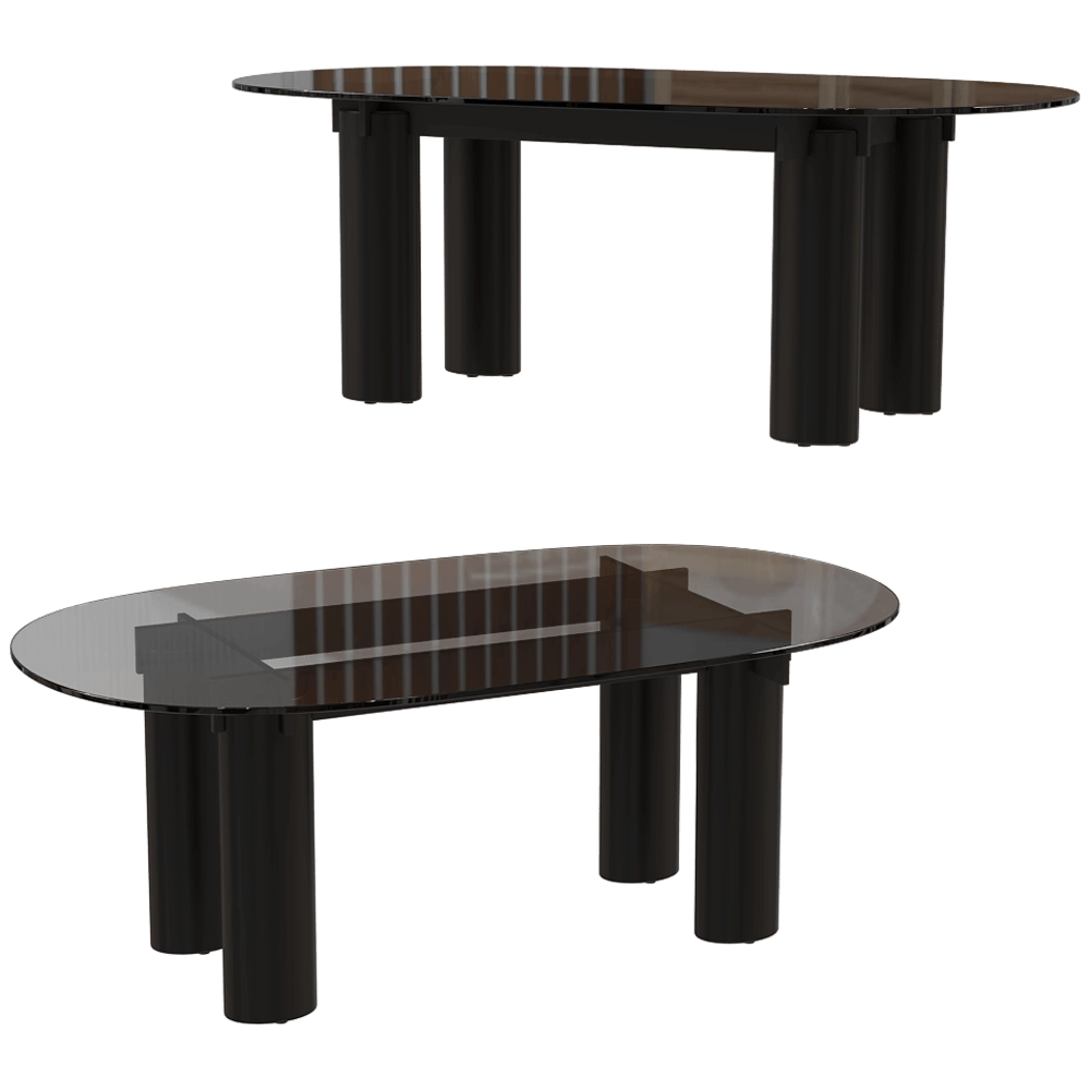 Gervasoni – Dining table Daen 3D Model