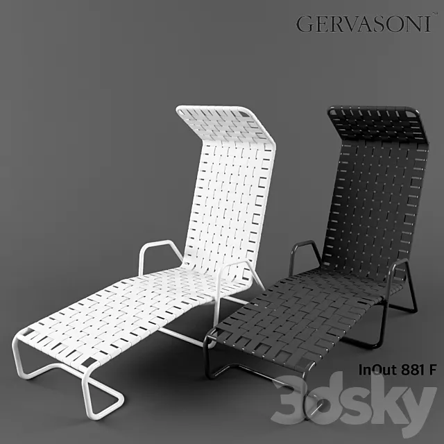 Gervasoni InOut 3D Model Gervasoni InOut 3D Model