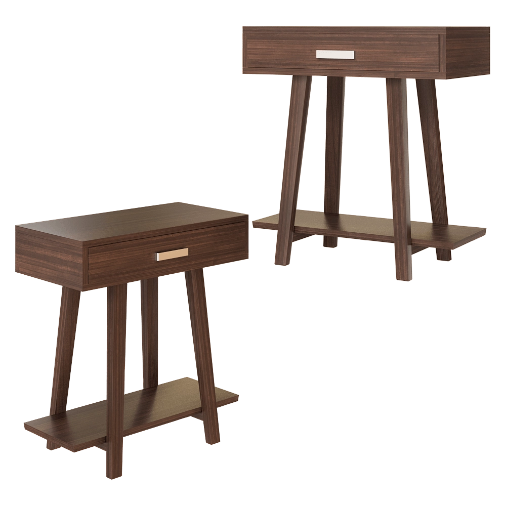 Gervasoni – Night table LC 53 3D Model