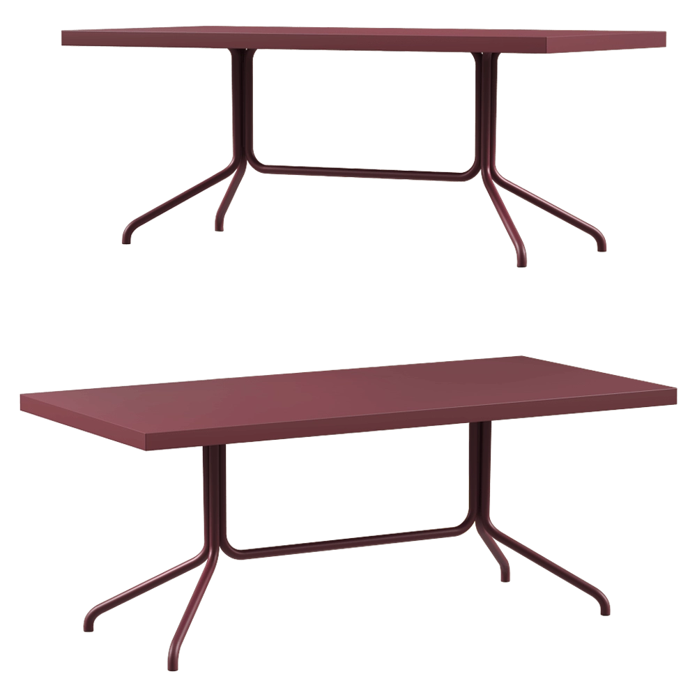 Gervasoni – Outdoor dining table Brise 3D Model