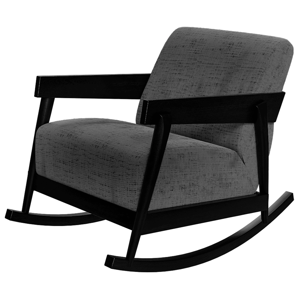 Gervasoni – Rocking chair Brick 3D Model