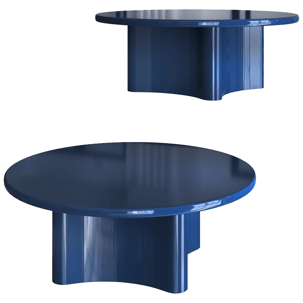 Gervasoni – Side table Guna 3D Model Gervasoni – Side table Guna 3D Model