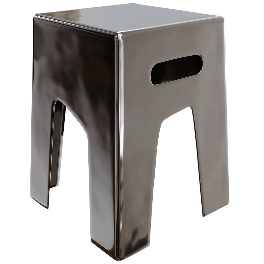 Gervasoni – Side table Inout 46 3D Model Gervasoni – Side table Inout 46 3D Model