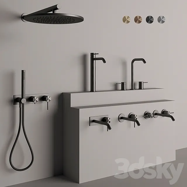 Gessi 316 FLESSA 3D Model