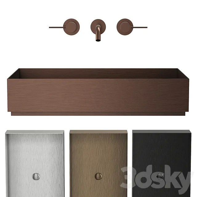 Gessi 316 Rectangular 3DModel