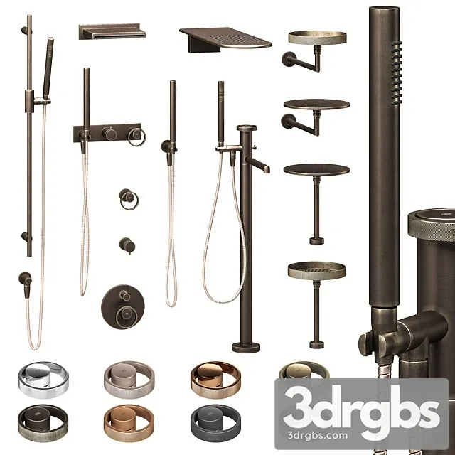 Gessi Anello Mixers Part 2 3D Model Download